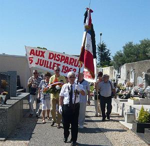 AOBR MARIGNANE 2011 JUILLET 5 COMMEMORATION DU 5 JUILLET 1962 DES VICTIMES EN ALGERIE  (2) PAR FRANCOIS SANCHEZ